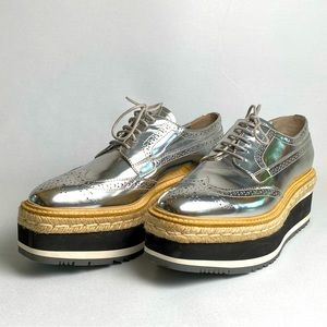 SILVER PRADA Creepers W 7.5